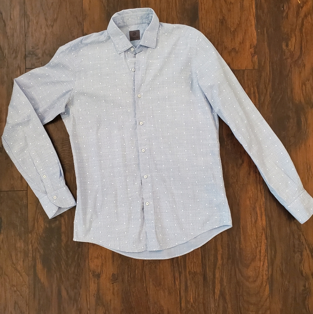 Silvestri e Taddei Uomo Men's Dress Shirt Size L